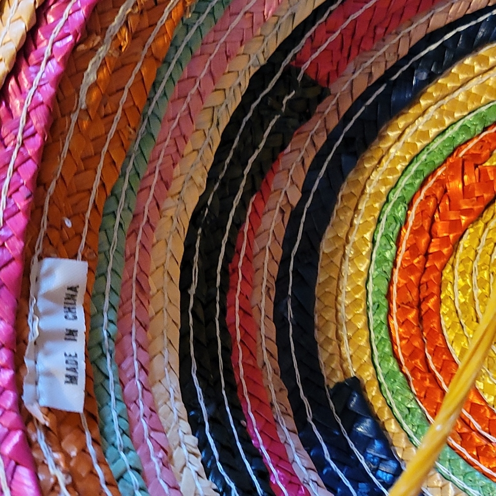 Colorful straw hat - Picture 5 of 6